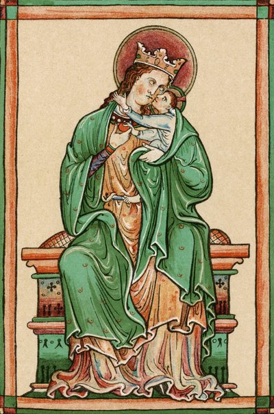 Virgen y Niño de Matthew Paris